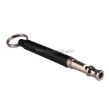 Two-tone Ultrasonic Flute Dog Whistle Keychain for Pet Training 