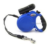 5 Meter Length Retractable Leashes Leads for Big Dog and Pet with Led Flashlight
