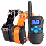 998DB Waterproof Shock Collar 330yds Remote Dog Training Collar with Beep/Vibration/Shock Electric E-collar 