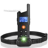 800M Rechargeable Waterproof Remote Dog Electronic Training Collar Shock Training Collar