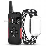 Remote Dog Shock Collar with Flashing Light Dog Training Collar with Adjustable Pitch Beep,Vibration,Shock and Keypad Lock 